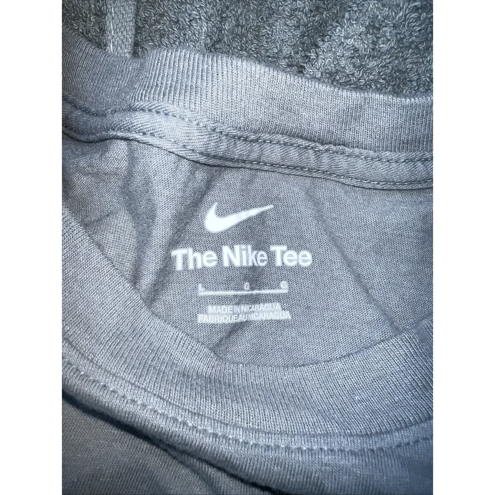 Nike Dri-Fit Men's Just Do it Grey Basketball T-Shirt Size‎ L G G